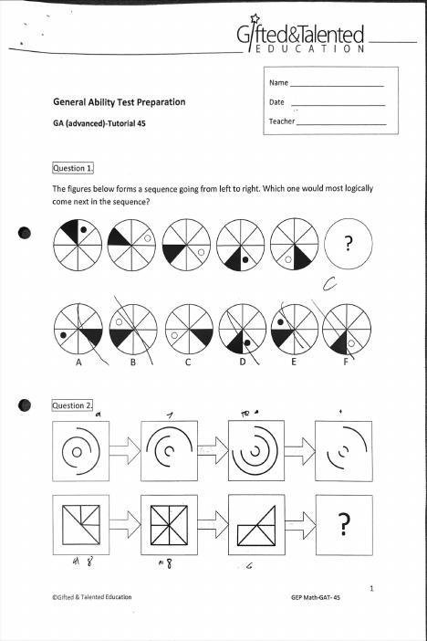 Math General Ability Materials (II): Paper 2, A second paper from the set.