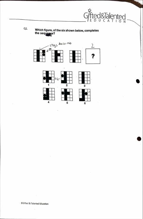 Math General Ability Materials (I): Paper 1, page 2, Figure and rotation questions.