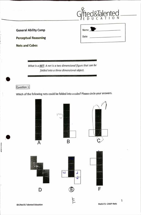 Math General Ability Materials (I): Paper 2, The same standard across the set.